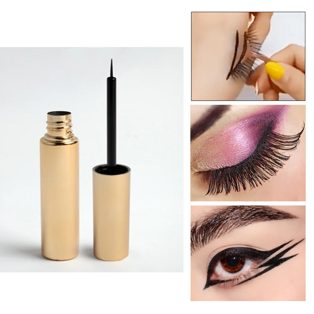 

2019 New Hot Magnetic Liquid Eyeliner & Magnetic False Eyelashes & Tweezer Set Waterproof Long Lasting Eyeliner False Eyelashes