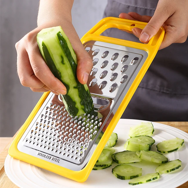 Potato Zester Round Hole Stainless Steel Zester Cheese Grater Food Slice  Grater Vegetable Fruit Tool