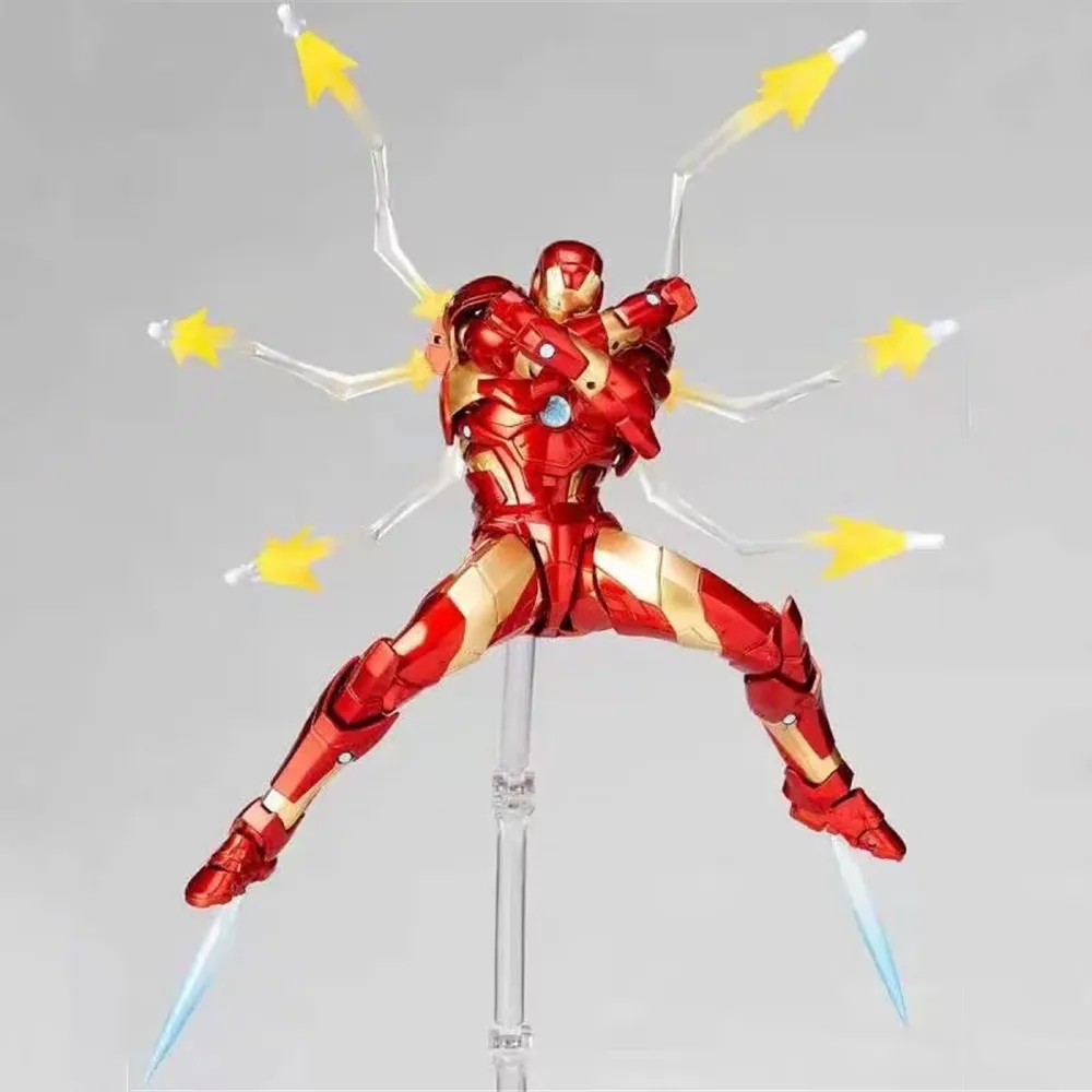 Ironman Mark MK37 Avengers Action Iron Man Anime Figure Toys Model Thanos Hulk Brinquedos Figures Doll Collectible Toy for Adult