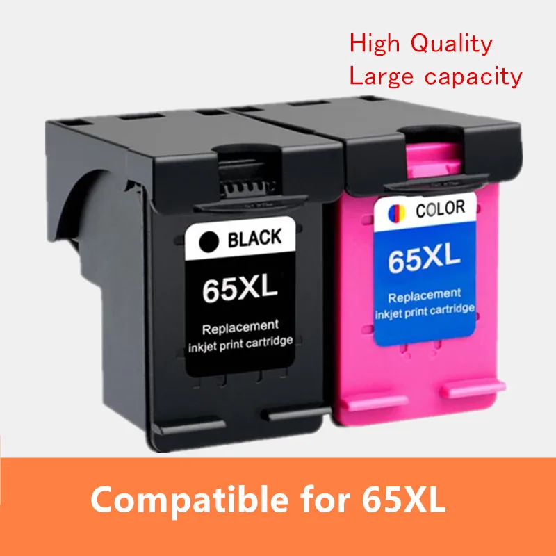 1Pack Bk 1Pack Color Картридж с чернилами 65XL совместимый для hp 65 XL картридж для hp 65xl для hp 65 для hp Envy 5010 5020 5030 5032 5034 5052 5055 принтер - Цвет: 1Pack Bk 1Pack Color