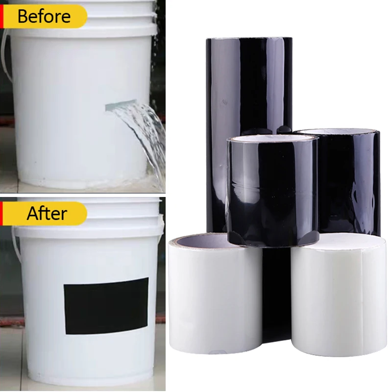 

Dropship 150x10cm Super Strong Self Adhesive Waterproof Tape Stop Leaks Seal Repair Tape Performance Self Fix Tape Adhesive Tape