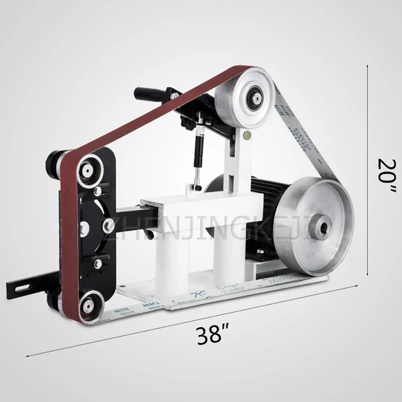 

220V Electric Sanding Machine Desktop Sandpaper Grinding Machine Abrasive Belt Polishing Tools Belt Grinder Sander Sharpener