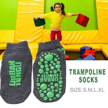 Нескользящие носки-Пол-батут для детей и взрослых, 5 шт. хлопковые спортивные носки для йоги, впитывающие пот носки для фитнеса для взрослых и детей