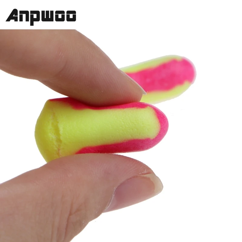 10 пар одноразовые беруши ANPWOO из мягкой пены с защитой от храпа|Защита для ушей| |
