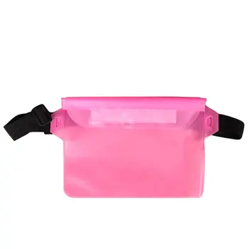 

Outdoor Swimming Mobile Phone Waterproof Waist Bag Transparent Hot Spring Beach Pvc Collection Bag Waterproof Bag