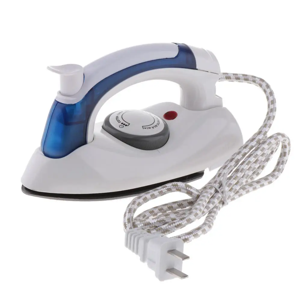 Mini Electric Iron Portable Handheld Travel Trip US Plug / EU Plug White