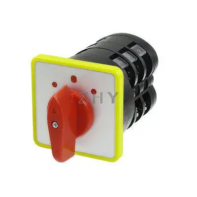 

16A 500VAC 12 Screw Terminals ON/OFF/ON Universal Changeover Switch