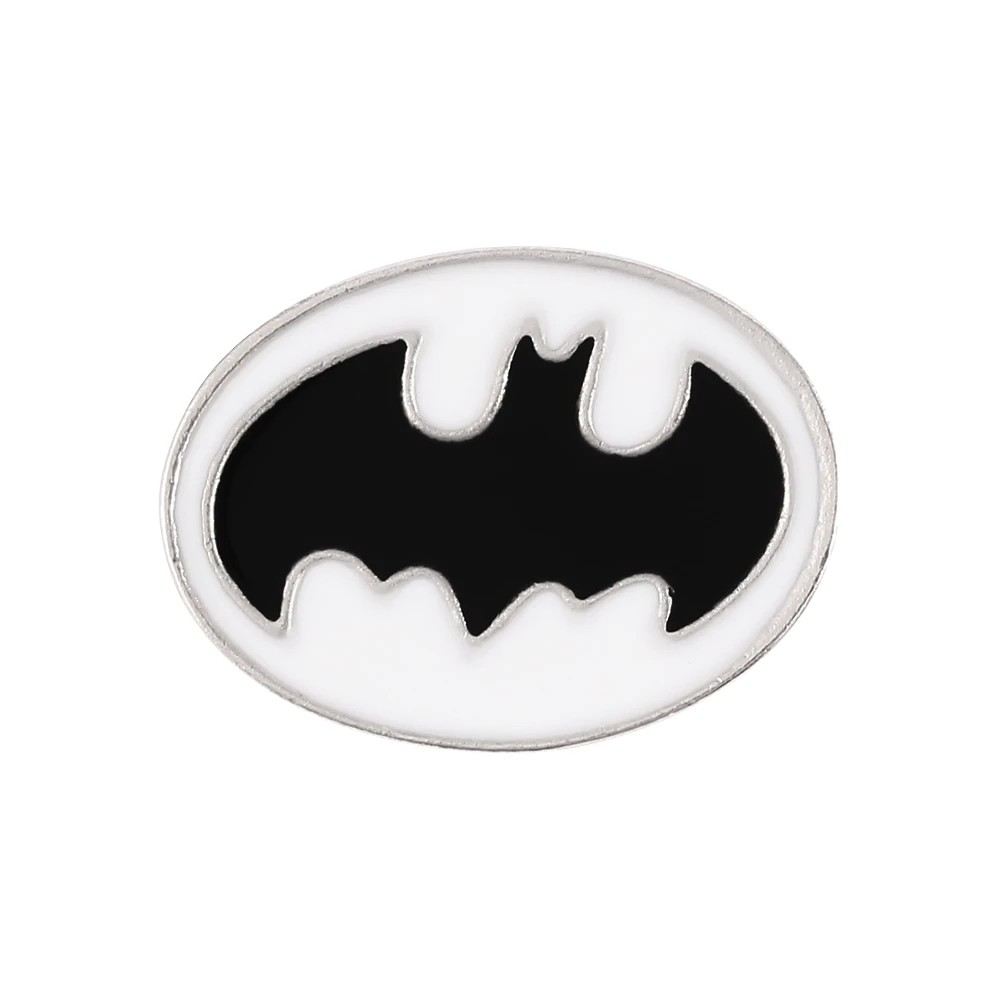 Wonen Deens Mainstream Jewelry Clothes Badge Accessories | Pins Brooches Batman | Batman Round Pin  Badge - Brooches - Aliexpress