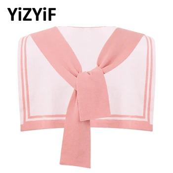 

Sailor Fake Collar Preppy Style Detachable Collar Fake False Decorative Sailor Collar Dickey Neckpiece Clothing Accessories