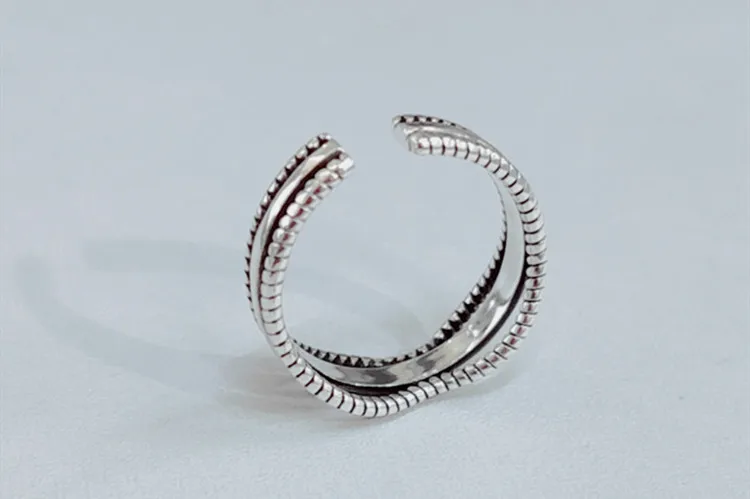 Wavy Open Ring Image 3