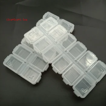 

1 Pcs 12 Grids Clear Nail Decorations Container with Cap Storage Case Box Manicure Nail Art Decor Tool Organizer