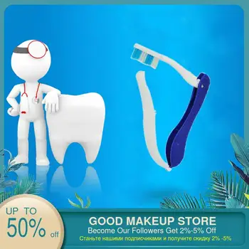 

1/2/3/5 Pcs Seahorse Folding Disposable Air Brush Hotel Travelling Toothbrush