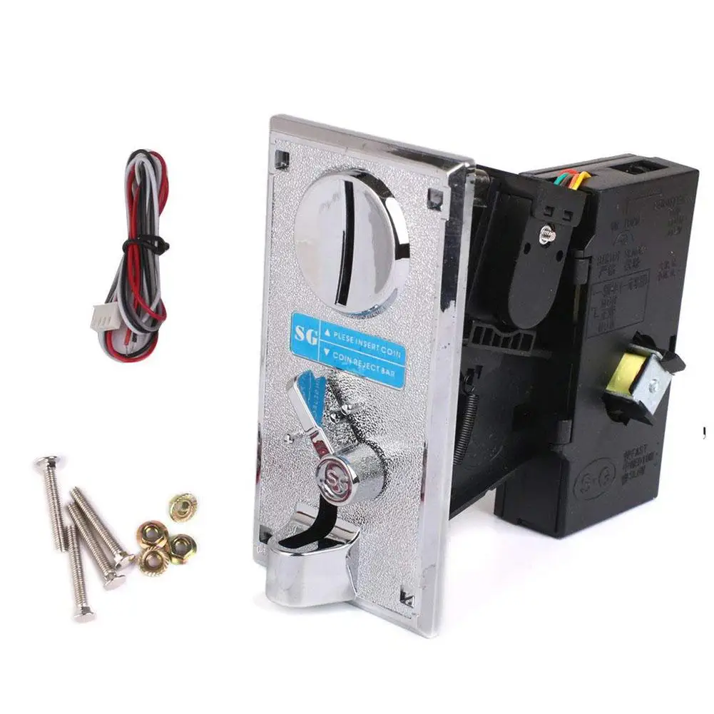 

None Multi Coin Acceptor Electronic Roll Down Coin Acceptor Selector Vending Machine Game Coin Acceptor
