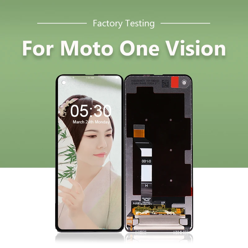 Для Motorola для Moto One XT1941, ЖК-дисплей, сенсорный экран, дигитайзер для Moto One Vision xt1970p50, ЖК-сборка с подарком