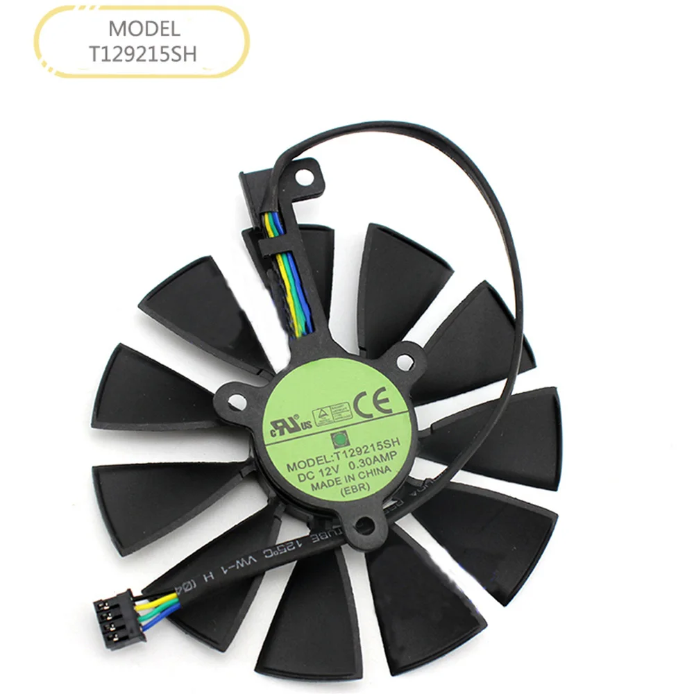 Охлаждающий вентилятор для видеокарты FDC10U12S9 C/T129215SH ASUS RTX2080 2070 2060 запасная часть DC