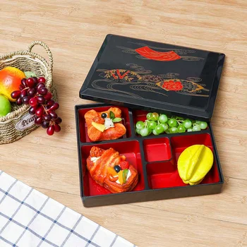 

Bento Box Japanese Lunch Boxes Reusable Rice Sushi Catering Food Storage Container Eco-friendly Compartments Portable Bento Box