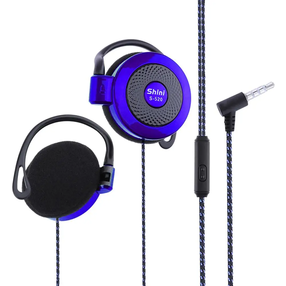Для Shini s 520 3 5 мм Stereo Mp4 Ear Hook Game Sports мобильный телефон Универсальная гарнитура с