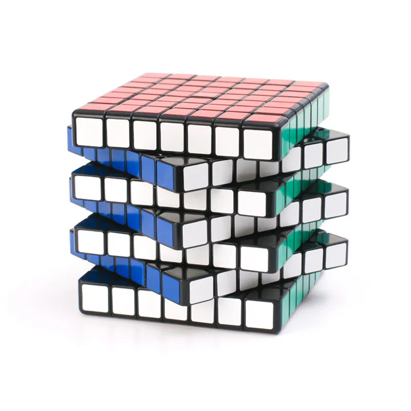 Cubo magico Shengshou 7x7x7 волшебный куб 7 слоев s скоростной куб головоломка Семь слоев черный куб пазл игрушки для детей Детская Подарочная игрушка