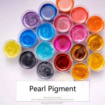 

41 Colors Pearlescent Pigment Mica Powder Epoxy Resin Colorant Dye Pearl Pigment Resin Jewelry Making O06 20 Dropshipping