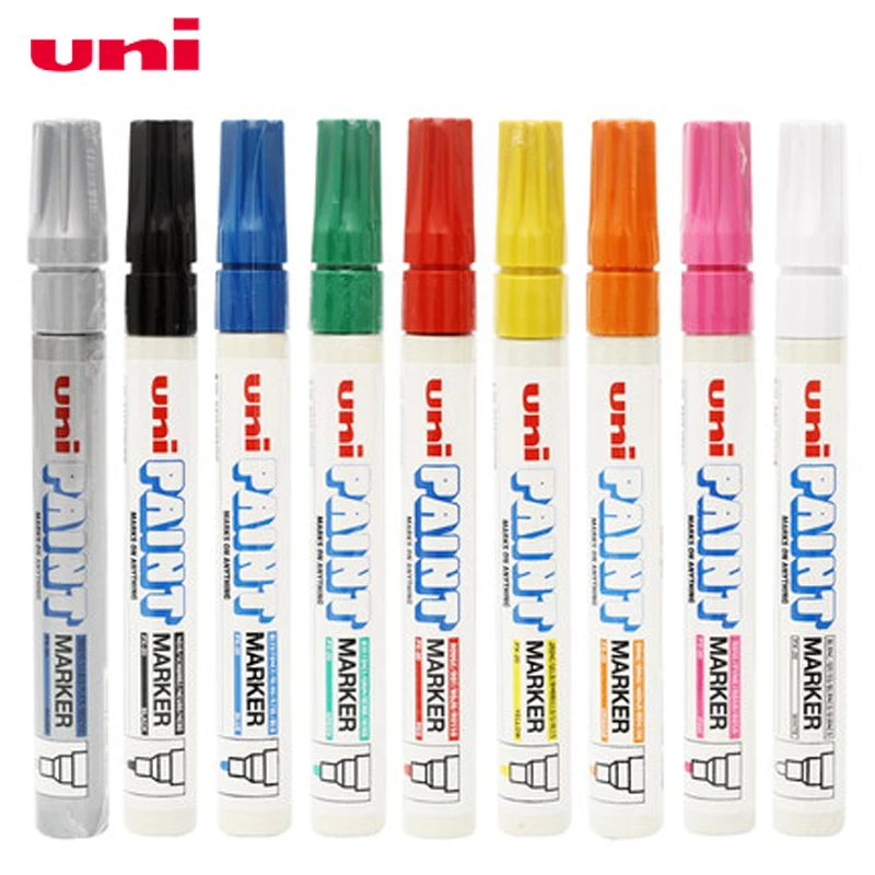 3 шт./партия маркер на масляной основе 2,2-2,8 мм UNI PX-20 ручка для рисования маслом оптом