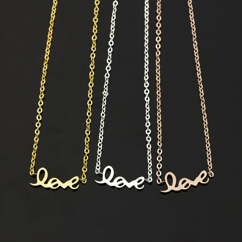 10 Новое поступление, браслет с надписью «love», золотой браслет для влюбленных пар, ювелирные изделия из нержавеющей стали, подарок для лучшего друга