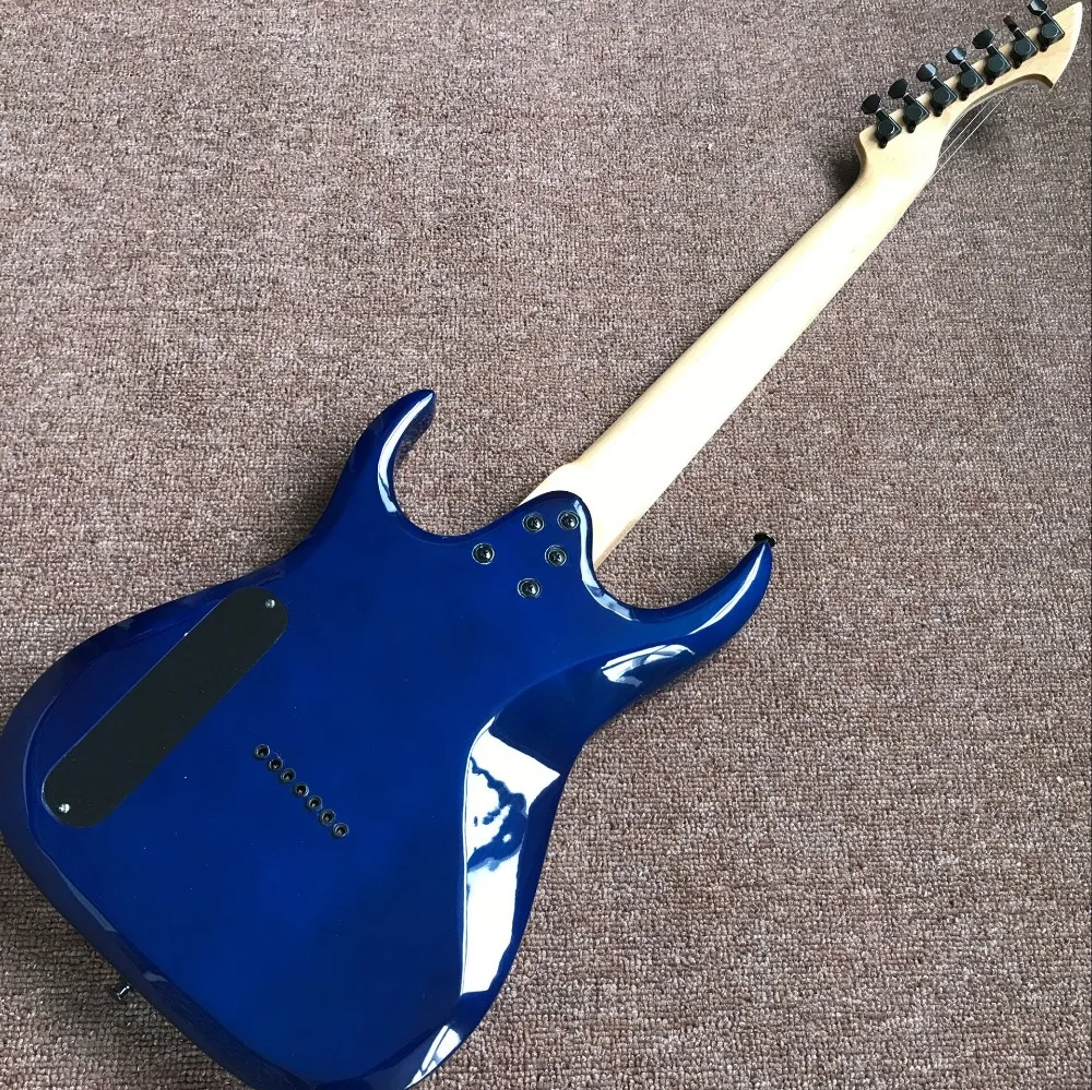 New Style.custom 6 Strings Electric Guitar.support customization gitaar.high quality rosewood fingerboard guitarra,blue color399 (4)