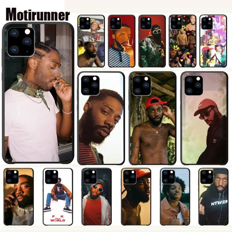 Brent Faiyaz новое поступление черный чехол для мобильного телефона Funda Fundas Coque Carcasa Iphone