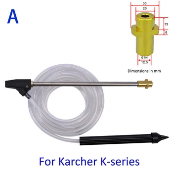 

High Pressure Washer Sand Wet Blasting Kit Wet Sandblaster For Karcher Huter Lavor Hammerflex Interskol Lavor Vax Washers Tools