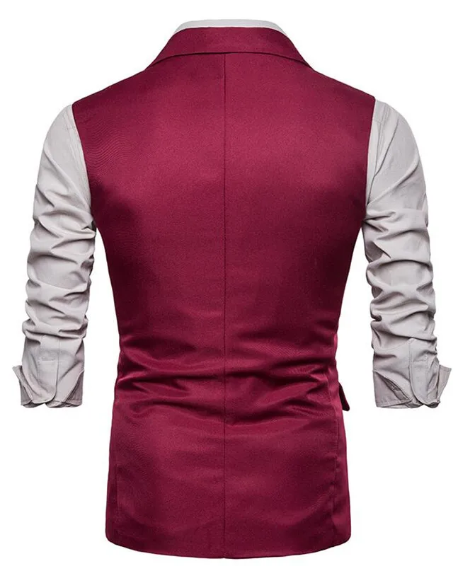 Fashion 3 Pocket Bridegroom Business Party Vest Summer Spring Men Vest Casual Vest Green Custom Made Wedding Vest One Button