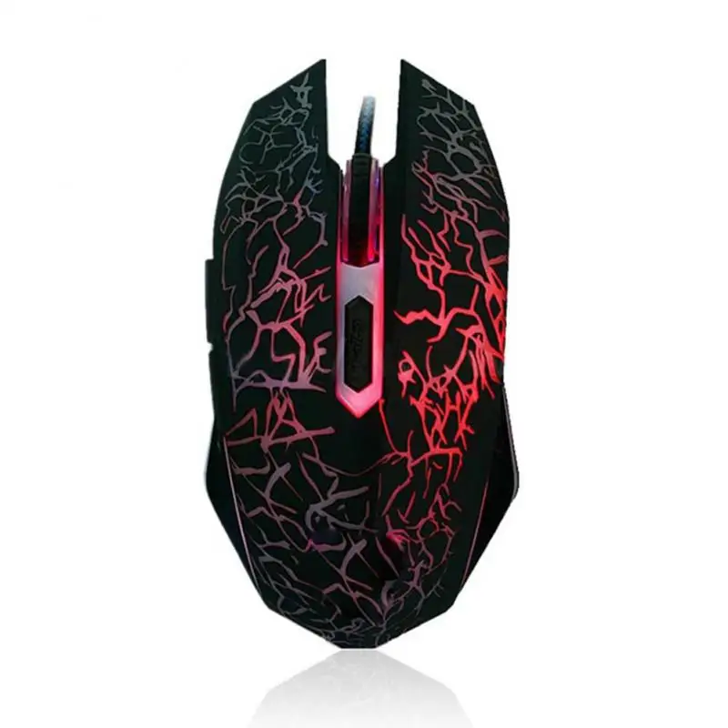 USB Wired Mouse Universal LED Colorful Computer Gaming Mouse Professional Ultra-precise Game For Dota 2 For LOL Gamer 4000DPI wireless laptop mouse