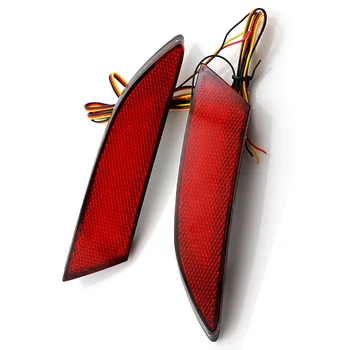 

For F ord F ocus 3 Sedan Hatchback Car Styling Brake LED Rear Bumper Reflector Light Warning Lamp 2012-2014 Auto Parts 1 Pair