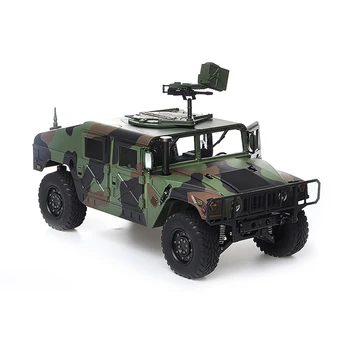 

HG P408 RC Truck 30km/h Light Sound Function 1/10 2.4G 4WD 16CH RC Car U.S.4X4 Military Vehicle Model without Battery Charger