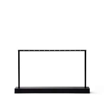 

FANXI 3Pcs Metal Jewelry Display Rectangle Earring Display Stand Installable Jewelry Ring Holder Set Organizer Shelf for Jewelry