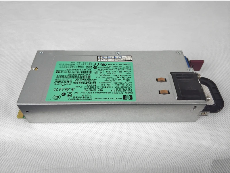 Блок питания для hp DL580G7 1200W Питание HSTNS-PD19 DPS-1200FB-1 в 570451-001 570451-101 579229-001 аккумулятор большой емкости 578322-B21
