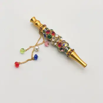 

1pcs big size Jewelry Alloy Hookah Mouth Tips Shisha Chicha Narguile Filter Tip Hookah Mouthpiece
