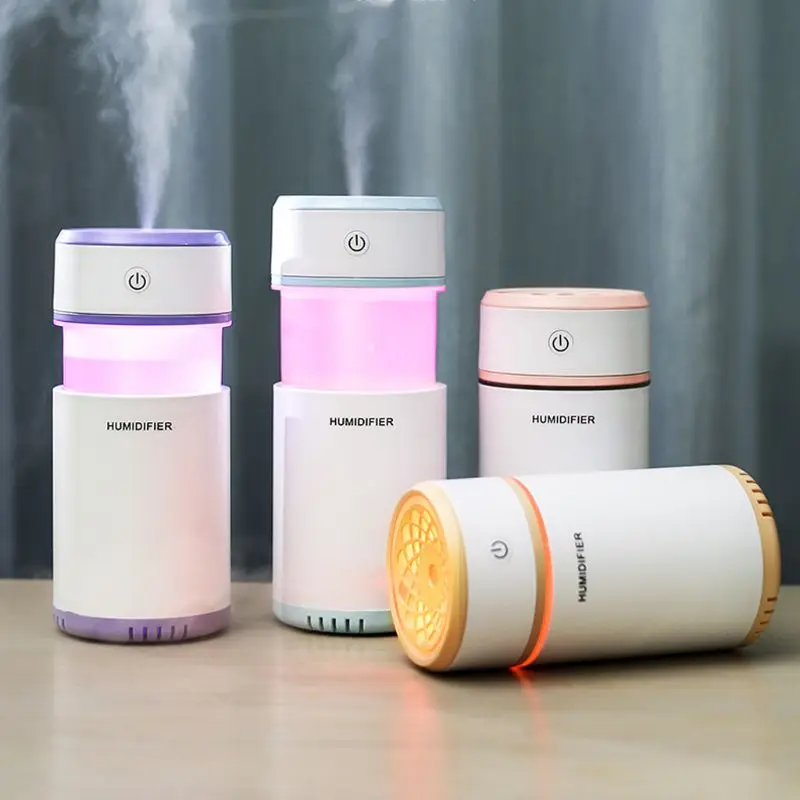 Mini Car USB Humidifier Purifier Fine Mist Air Silent for Travel Office Home Air Humidifier car accessories