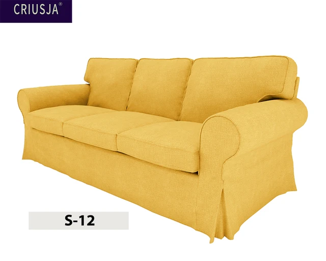 EKTORP sofa cover, Premium velvet fabric, sofa covers for living room,  couch covers for l shape sofas, sofa slipcover3 seat|Sofa Cover| -  AliExpress
