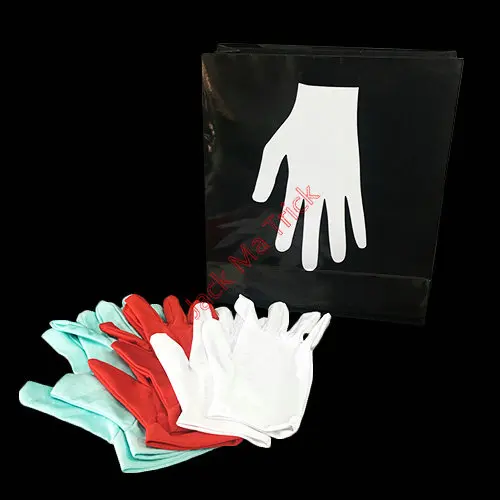 Новое изменение Цвет перчатки-Этап Magic/Magic Trick, трюк, реквизит