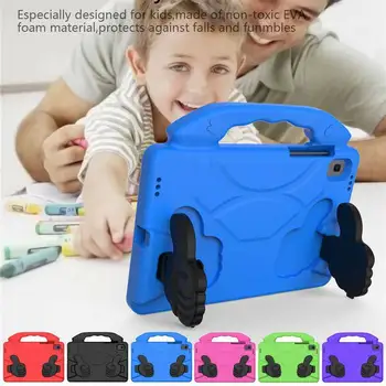 

for Huawei Mediapad M5 Lite 8 M6 8.4 T8 Kids Shockproof Rugged EVA Foam Handle Stand Hard Rubber Tablet Case Cover
