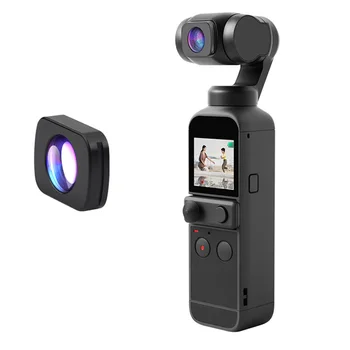 

Optical Glass Mini Flowers Macro Lens Portable Insect Anti Shake Durable Aluminum Alloy Easy Install For Pocket 2 Gimbal Camera