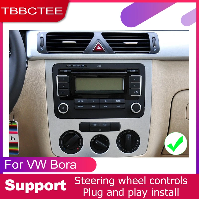 TBBCTEE для Volkswagen VW Bora 2005~ автомобильное мультимедиа андроид система 2 DIN Автомобильный dvd-плеер gps-навигатор Радио Аудио