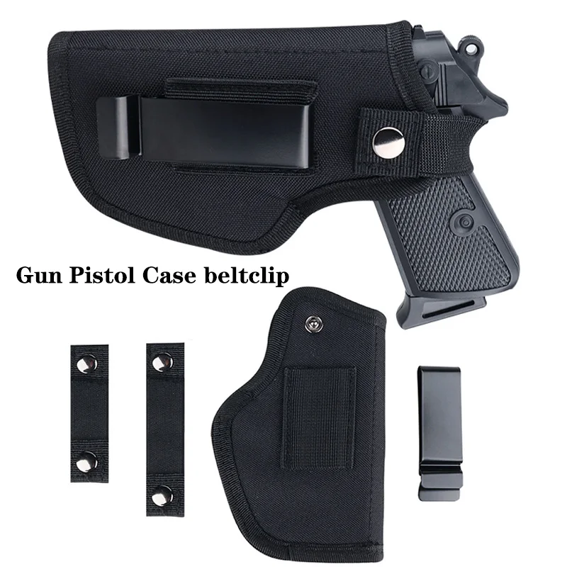 Inside Tactical Gun Holster Concealed Carry Holsters Belt Metal Clip
