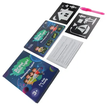 

Draw With Light Fun Drawing Board Luminous Board Children'S Glowing Magic Graffiti Painting Board Children'S Drawing Board Pen