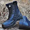 2022 Outdoor Tactical Boots Men Boots Desert Military Waterproof Hiking Shoes Men Sneakers Non-slip Sports Combat Boots ► Photo 1/6