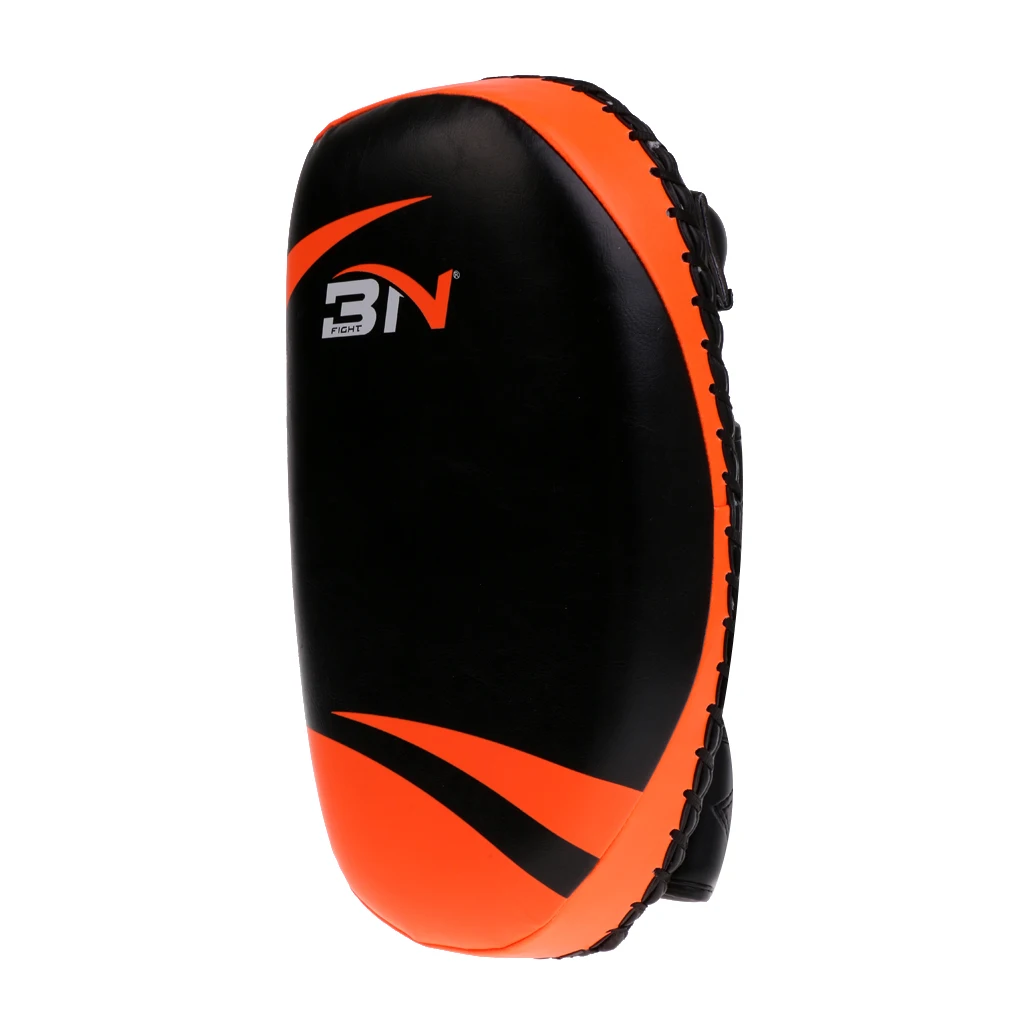 Curved Punch Pad Kick Boxing Muay Thai MMA Fighting Focus Training Glove Target