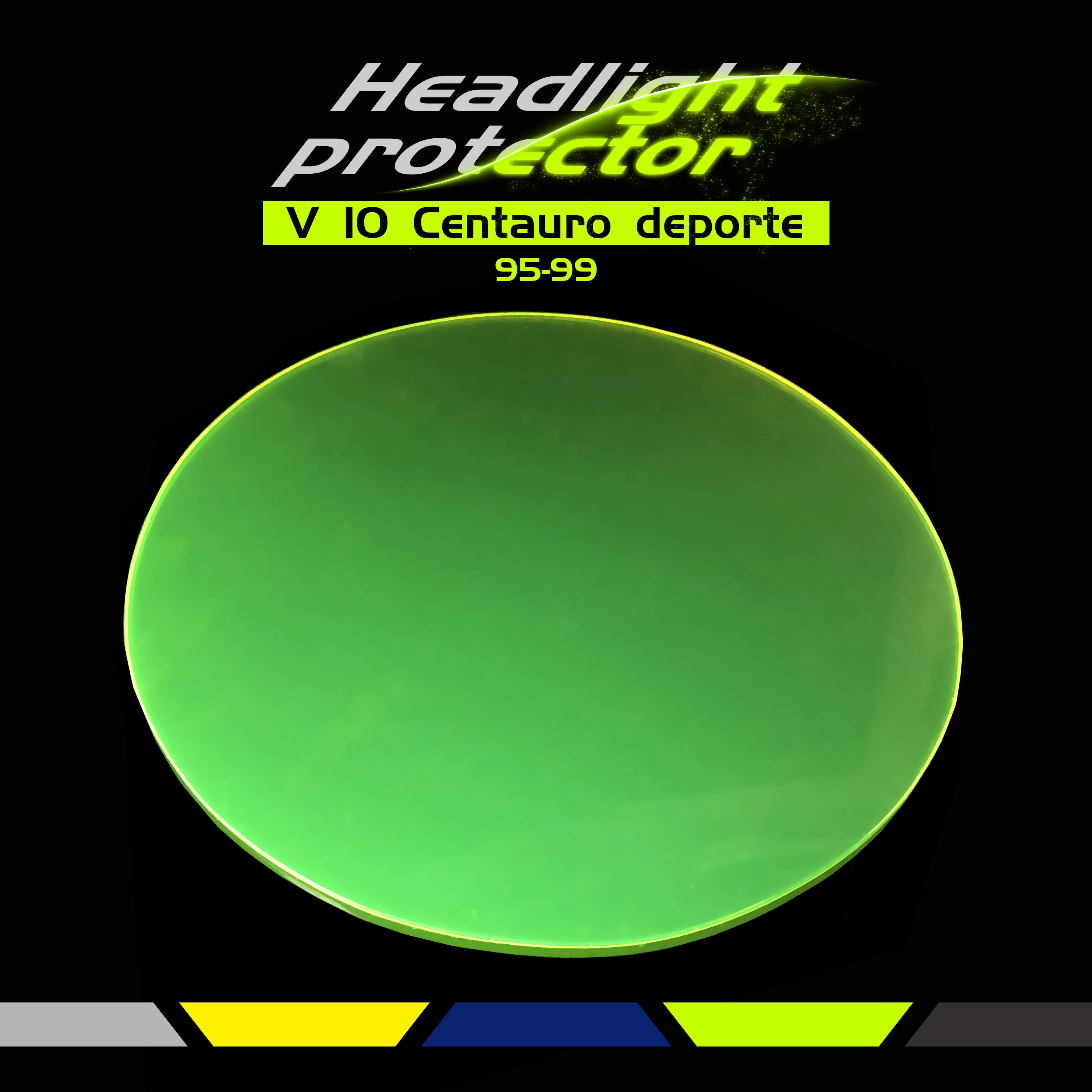 

Motorcycle Front Headlight Protector Cover Shield Screen Lens For MOTO V 10 Centauro Sport 1995-1999 Years