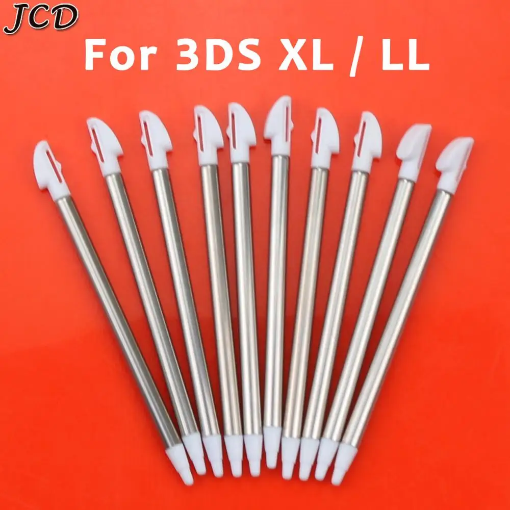 Metal Telescopic Stylus Pen Plastic Stylus Touch Screen Pen 10pcs JCD for 2DS 3DS New 2DS New 3DS XL LL For NDSL NDSi stylus pen,touch pen,writing pen