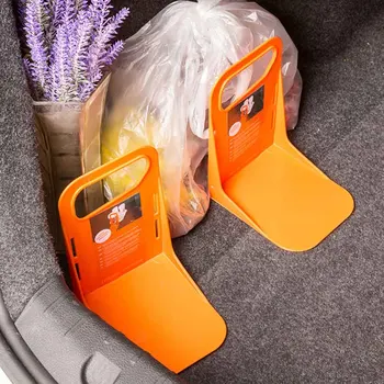 

Fixed Rack Holder Durable Car Trunk PP Solid Luggage Box Stand Simple Fence Storage L Shape Anti Slip Shake Proof Easy Install