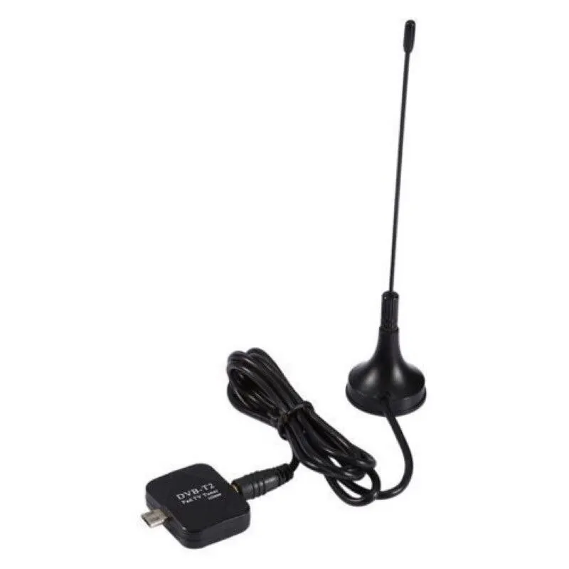 Dvb-T2 мини микро-Usb тюнер ТВ приемник + антенна для Android смартфон планшет |