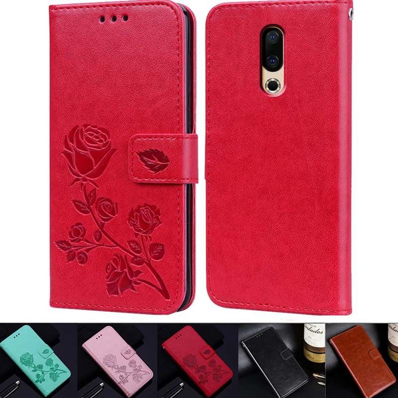 Cases For Meizu Luxury Leather Case for Meizu 16 16th 16X Flip Wallet Cards Magnetic Cases for Meizu 16th Stand Phone Bags Cover meizu phone case with stones lock